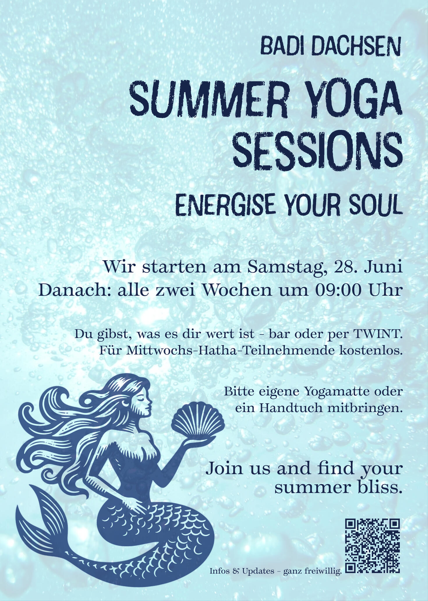 Hatha Yoga in der Altstadt Schaffhausen